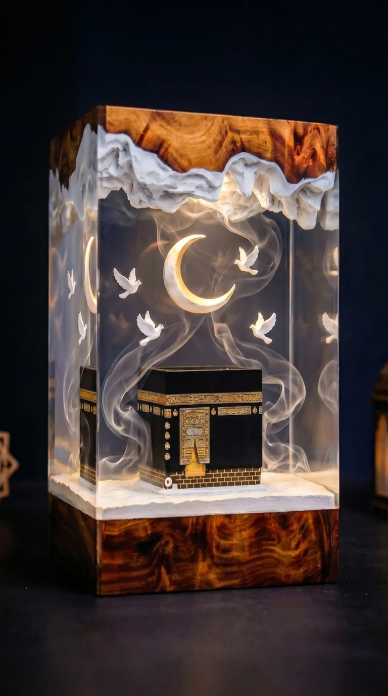Handmade Ka'bah Lamp