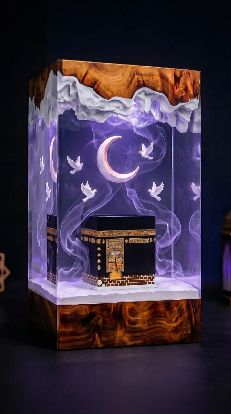 Handmade Ka'bah Lamp